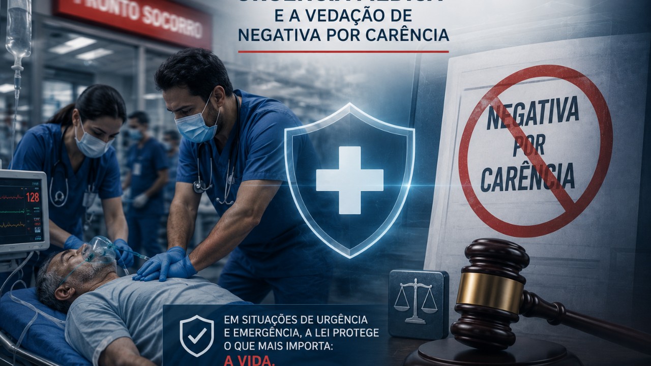 Imagem Urgência médica e a vedação de negativa por carência.