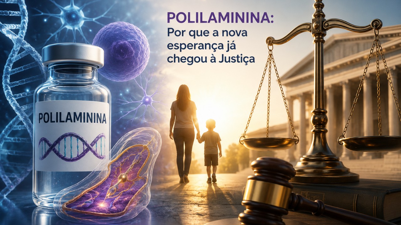 Imagem Polilaminina: Por que a nova esperança já chegou à Justiça.