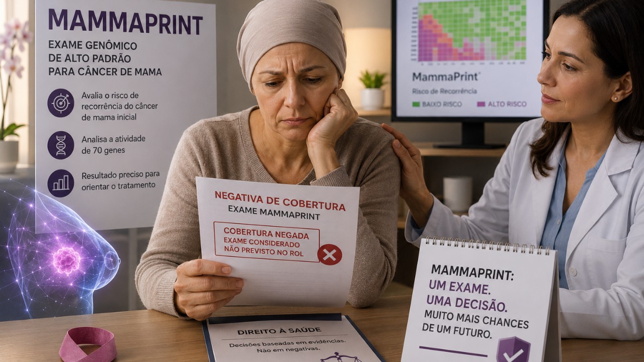 Imagem MammaPrint e planos de saúde: negativa que custa caro