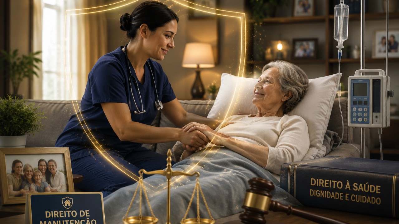 Imagem Direito de manutenção de home care.